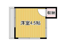 佐藤アパート ワンルームの間取図画像
