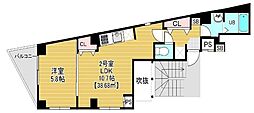 The House Minowa 1LDKの間取図画像