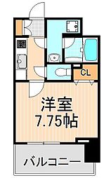 PRIMEURBANとうきょうスカイツリー 1Kの間取図画像