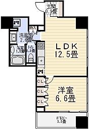 プロスペクトKALON三ノ輪 1LDKの間取図画像