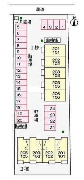 サリーレKII 201｜愛媛県西条市船屋甲(賃貸アパート2LDK・2階・52.83㎡)の写真 その2