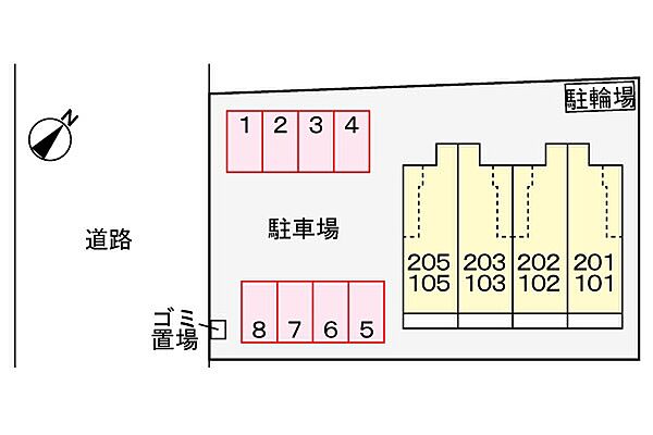 フリーデ 103｜愛媛県西条市周布(賃貸アパート1R・1階・34.15㎡)の写真 その2