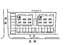 シャーメゾンMAEDAA棟 103 ｜ 愛媛県今治市東鳥生町2丁目6-46（賃貸アパート1DK・1階・29.99㎡） その3