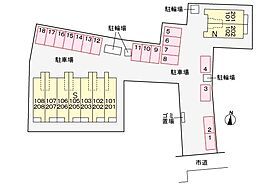 レジディア大町S 205 ｜ 愛媛県西条市大町1652番地6（賃貸アパート1LDK・2階・43.79㎡） その3