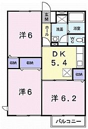 エトワール茜 3Kの間取図画像