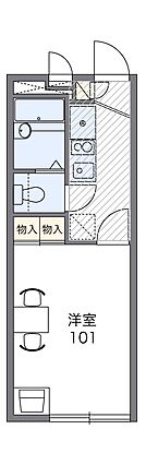 レオパレスカサブランカ_間取り_0