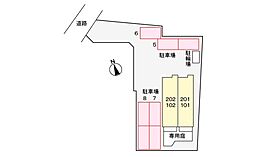 リーヴiII 201 ｜ 愛媛県松山市西垣生町1677-1（賃貸アパート1LDK・2階・42.37㎡） その3