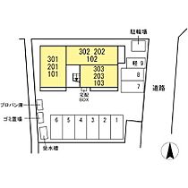 ウェイズK 102 ｜ 愛媛県松山市小坂3丁目2-36（賃貸アパート1LDK・1階・38.60㎡） その3