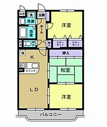 マンションT&S 3LDKの間取図画像