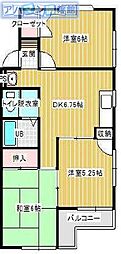 シャルメーヌ 3DKの間取図画像