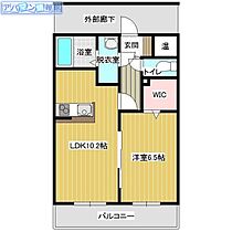 ディアコート 105 ｜ 新潟県新潟市西区大野（賃貸マンション1LDK・1階・40.14㎡） その2