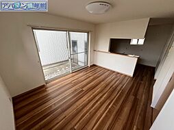 フェリオ小新南A・B棟 1階2LDKのリビング/ダイニング