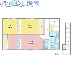 モントまるやまA棟 2階/-