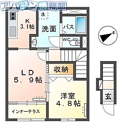 ノワレーヴ 2階/-