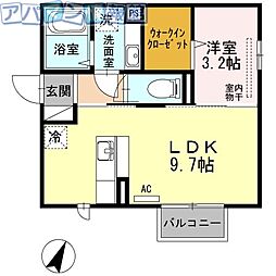 パインハウスIV 2階/-
