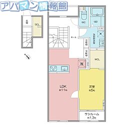 オリオン東本町 2階/-