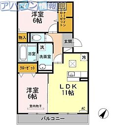 モンブランB 1階/-