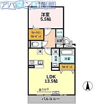 エクレール・カメリア  ｜ 新潟県新潟市江南区梅見台2丁目1-11（賃貸アパート1LDK・1階・48.90㎡） その2