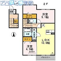 チェルキオA  ｜ 新潟県新潟市中央区紫竹1丁目（賃貸アパート2LDK・2階・64.92㎡） その2