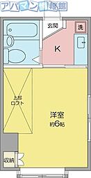 間取図画像 1K