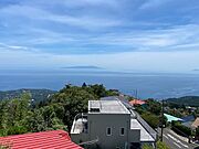 【眺望】相模湾・伊豆大島を一望する眺望