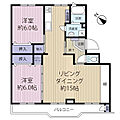 検見川ハイツ3号棟3階8.8万円