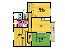 🉐敷金礼金0円！🉐セジュ−ル新別府