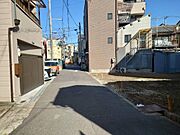 前面道路写真です