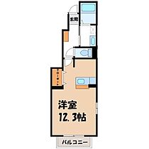 栃木県鹿沼市上殿町（賃貸アパート1R・1階・33.15㎡） その2