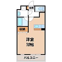 栃木県宇都宮市新町2丁目（賃貸マンション1K・1階・30.63㎡） その2