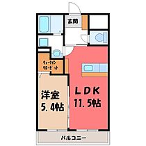 (仮称)Y&M駒生町1761  ｜ 栃木県宇都宮市駒生町（賃貸マンション1LDK・3階・40.00㎡） その2