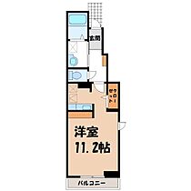 栃木県宇都宮市下岡本町（賃貸アパート1R・1階・30.00㎡） その2