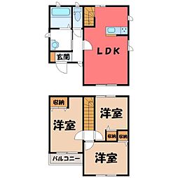 戸祭戸建貸家Ｂ棟