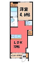 東武宇都宮線 東武宇都宮駅 徒歩27分 1階/-