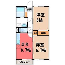 真岡鐵道 真岡駅 徒歩19分