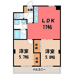 JR東北本線 宇都宮駅 徒歩17分