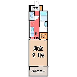 東武宇都宮線 江曽島駅 徒歩27分