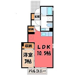 JR東北本線 雀宮駅 徒歩10分