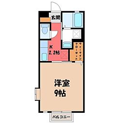 JR東北本線 宇都宮駅 バス13分 峰小前下車 徒歩9分 1階/-