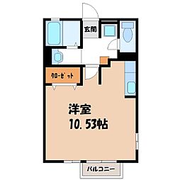 宇都宮芳賀ライトレール線 峰駅 徒歩11分 1階/-