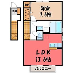 JR東北本線 岡本駅 徒歩23分