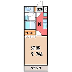 宇都宮芳賀ライトレール線 宇都宮大学陽東キャンパス駅 徒歩6分 1階/-