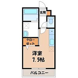 東武宇都宮線 東武宇都宮駅 徒歩37分