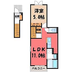 ワールドプレイス F 2階/-