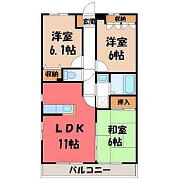 宇都宮芳賀ライトレール線 東宿郷駅 徒歩18分 1階/-