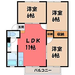 コルティオ 3 2階/-
