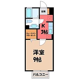 宇都宮芳賀ライトレール線 峰駅 3.1km 2階/-