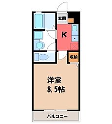 ラ・バスティード 2階/-
