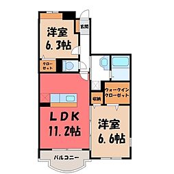 🉐敷金礼金0円！🉐東北本線 宇都宮駅 徒歩47分
