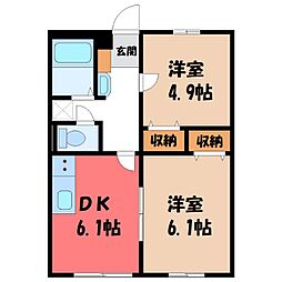 JR東北本線 宝積寺駅 徒歩25分